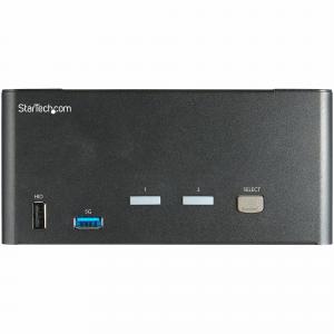 Startech SV231TDPU34K 2 Pt Dp Kvm Switch Taa