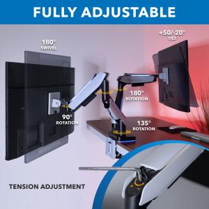 Mount MI-4882 Mi 4882 Dual Monitor Arm