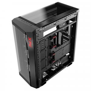 Adata 15260188 Battlecruiser Ii Mid-tower Pc Case Black E-atx Tempered