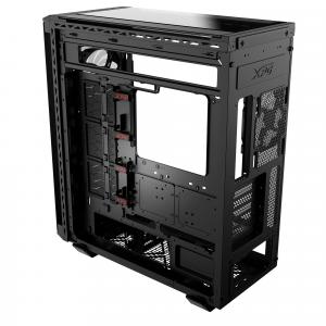 Adata 15260188 Battlecruiser Ii Mid-tower Pc Case Black E-atx Tempered