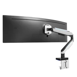 Mount-it! Premium Single Monitor Arm with RGB Lighting