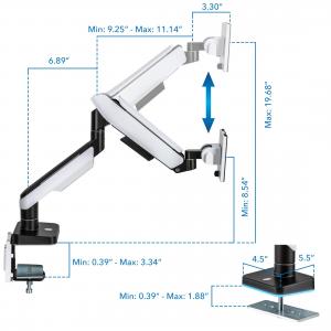 Mount MI-4881 Mi 4881 Single Monitor Arm