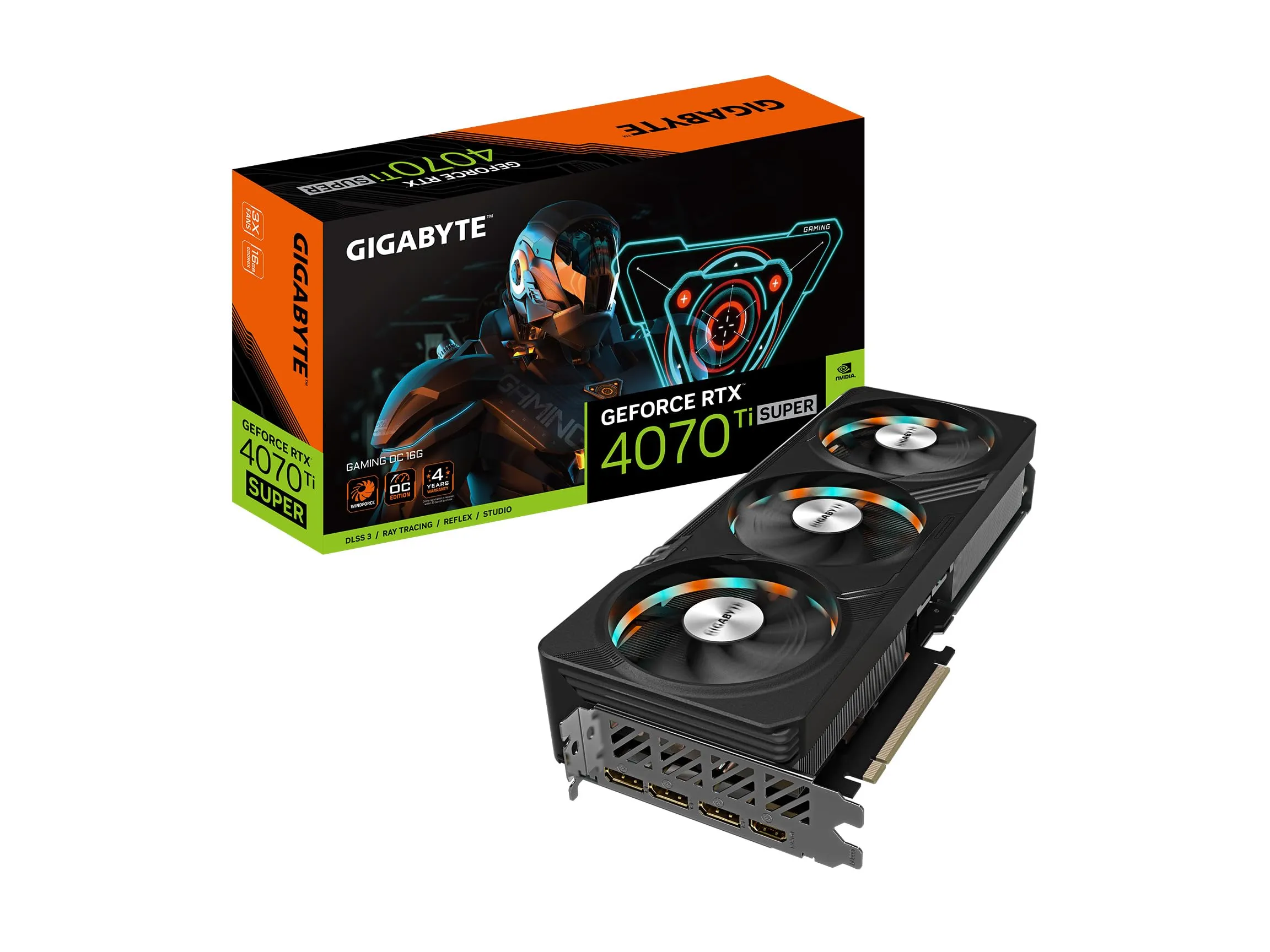 Gigabyte GVN407TSGAMINGOC16GD Rtx 4070 Ti Super Gaming Oc16g