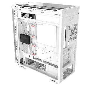 Adata 15260191 Battlecruiser Ii Mid-tower Pc Case White E-atx Tempered