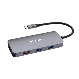 32152 | Verbatim USB-C Pro Multiport Hub with 9 Ports & 4K