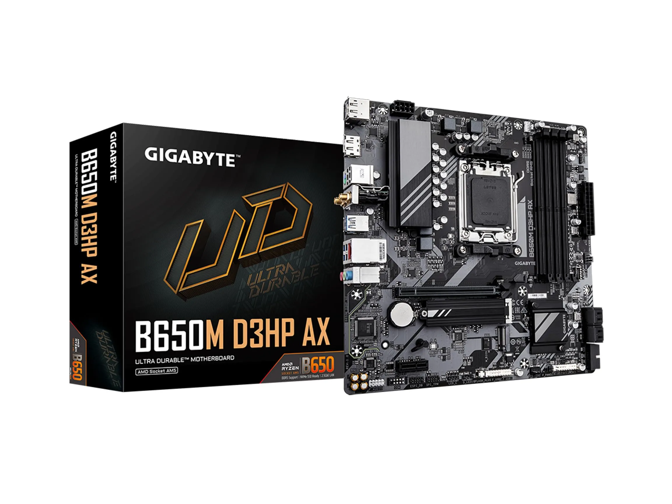 Gigabyte B650M D3HP AX B650m D3hp Ax Am5 Lga 1718 Amd