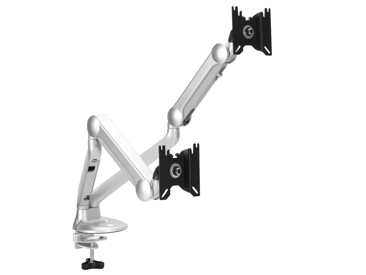 Siig CE-MT3X11-S1 Mtpro Dual Monitor Gas Spring Desk Mount Arm