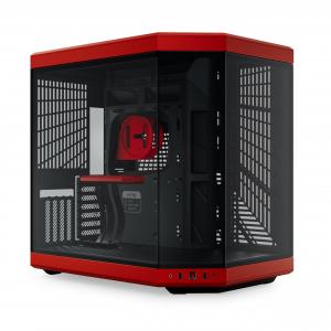 Hyte CS-HYTE-Y70-BR Y70 Dual Chamber Mid-tower Atx Case - Red