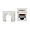 N238-025-WH-6A | Tripp Lite CAT6 KEYSTONE JACK 4PPOE COMP