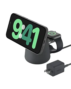 WIZ020TTH36 | Belkin MagSafe 2/1 Charger - Charcoal Gray