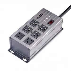 Startech 6N515S8-POWER-STRIP 6port Industrial Power Strip