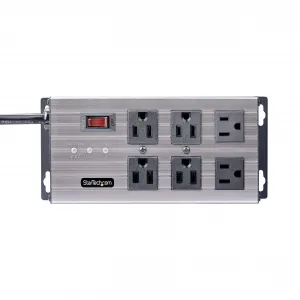 Startech 6N515S8-POWER-STRIP 6port Industrial Power Strip