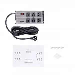 Startech 6N515S8-POWER-STRIP 6port Industrial Power Strip