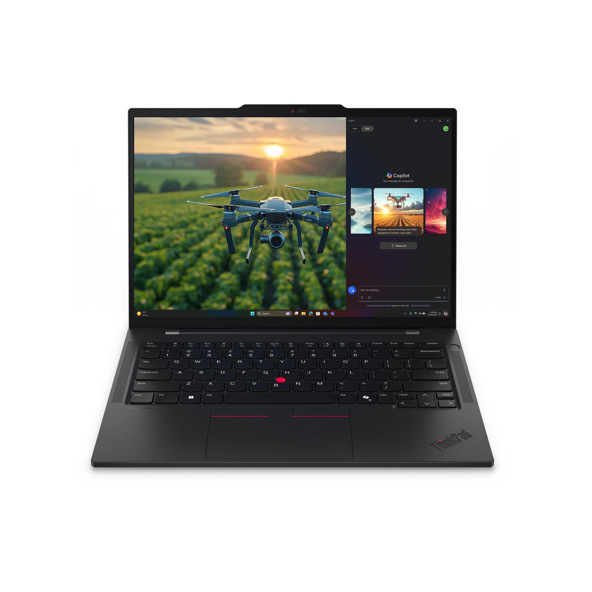 Lenovo 21N10000US Thinkpad T14s G6, Windows 11 Pro 64, Qualcomm Snapdr