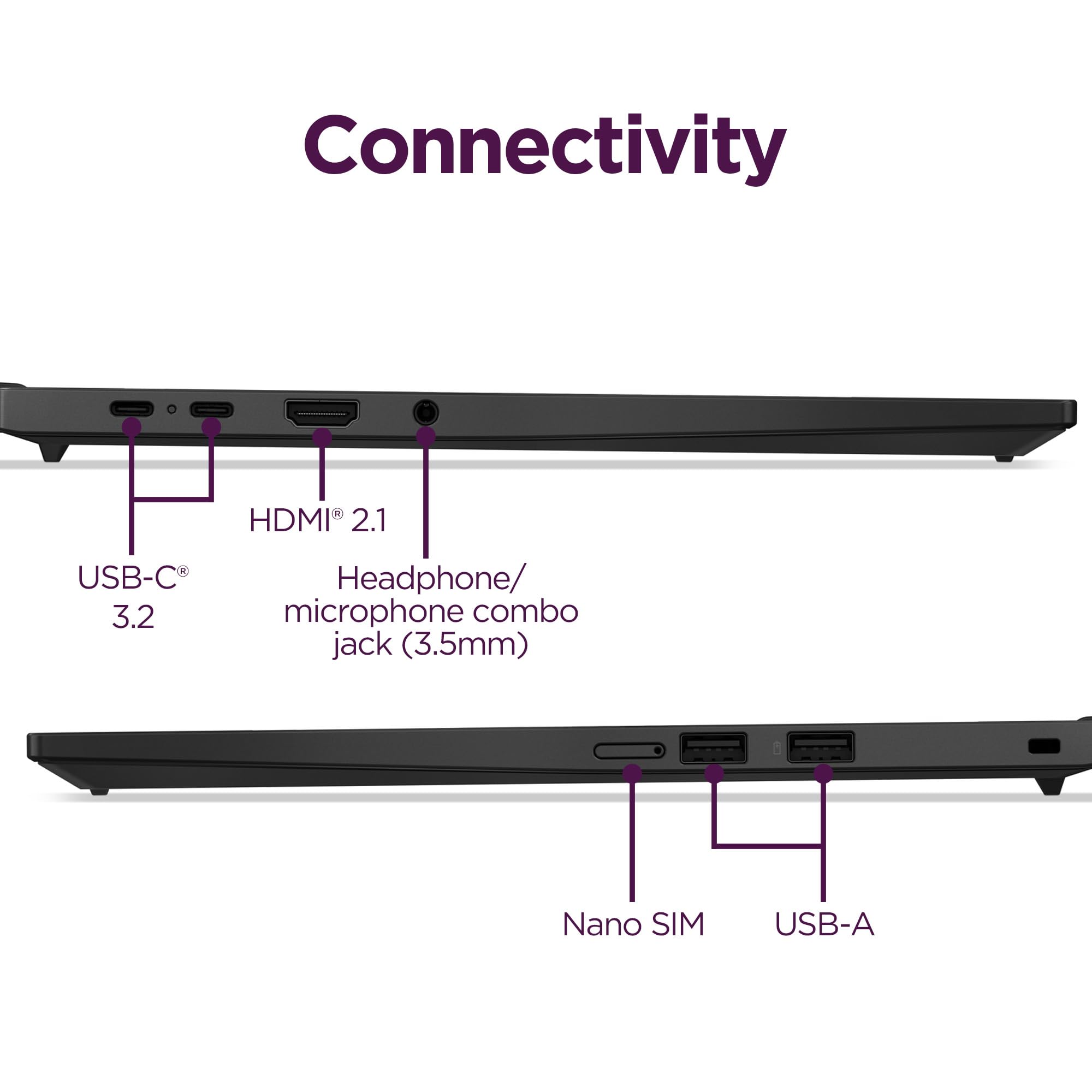 Lenovo 21N10000US Thinkpad T14s G6, Windows 11 Pro 64, Qualcomm Snapdr