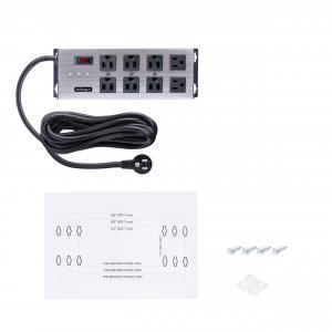 Startech 8N515S12-POWER-STRIP 8port Industrial Power Strip