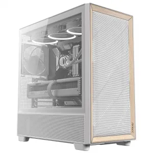 Antec FLUX WHITE Flux White Mid-tower E-atx Pc Case With Fans