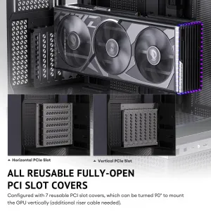 Antec C7 ARGB C7 Argb Mid-tower Case With Vertical Gpu Cooling