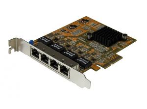 Startech ST1000SPEX43 .com 4-ports 4x Rj45 Pci Express X4 Gigabit Netw