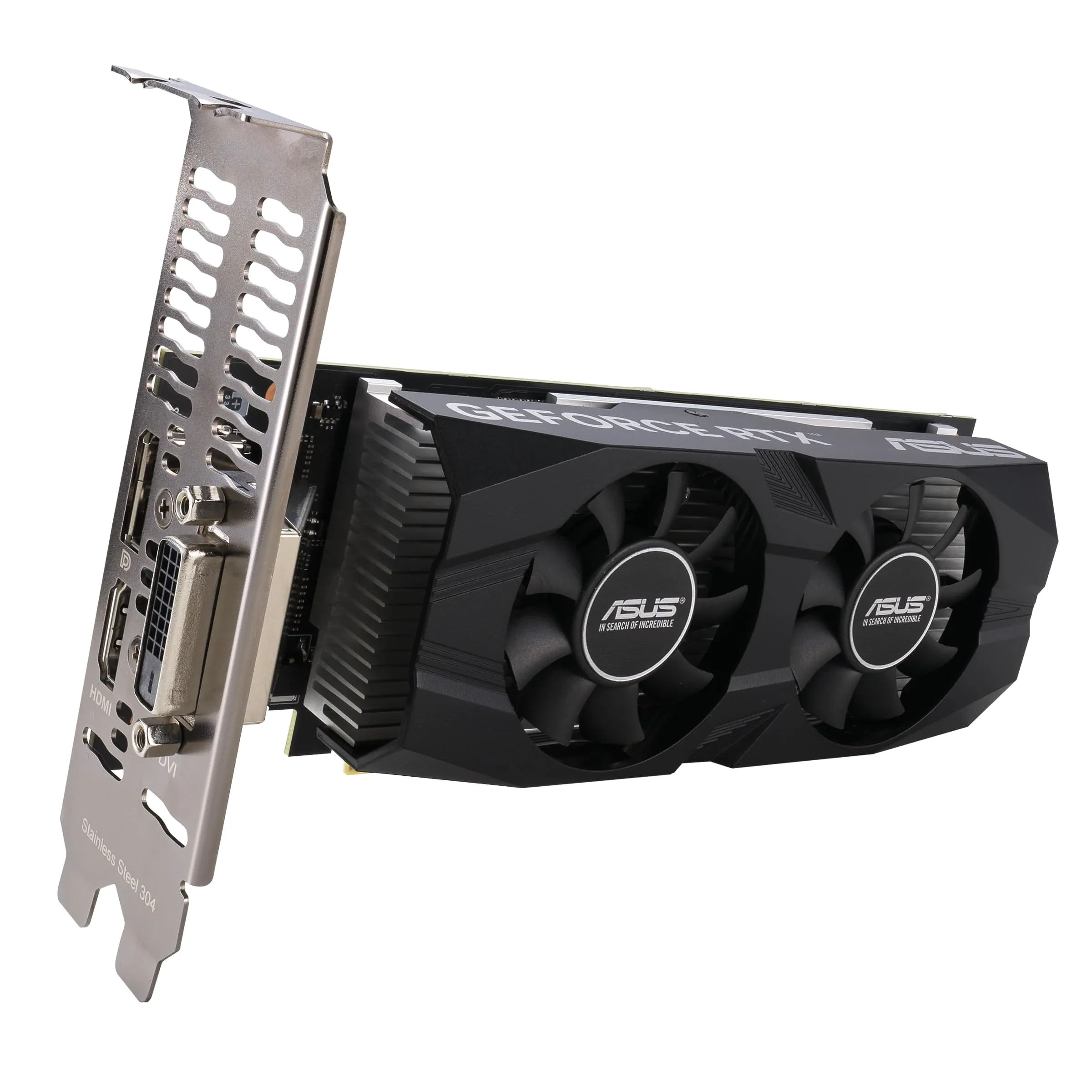 Asus RTX3050-O6G-LP-BRK Geforce Rtx 3050 Lp Oc 6gb Gddr6 Graphics Card