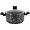 Korkmaz Korkmaz Ornella 11 Inch Black Non-Stick Casserole
