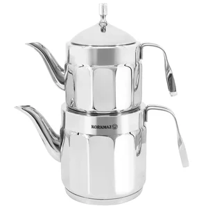 Korkmaz Korkmaz Nostaljia Maxi 1.2L Tea Pot & 2.2L Kettle
