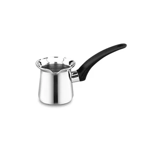 Korkmaz Korkmaz Stainless Steel 6 Ounce Coffee Pot - Silver