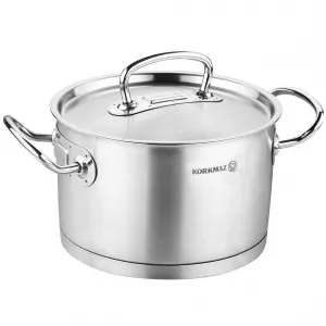 Korkmaz A1160 Proline 2l Stainless Steel Casserole With Lid