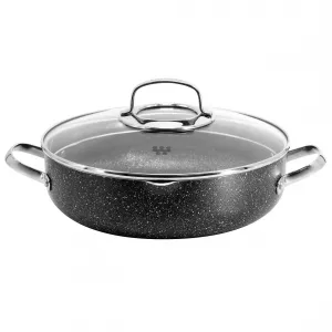 Korkmaz A2953 Galaksi 9.5 Inch Non Stick Casserole With Lid