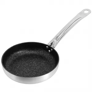 Korkmaz A2855 Gastro 12 Inch Proline Frying Pan - Brushed Silver