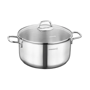 Korkmaz Korkmaz Perla 8.5L Stainless Steel Casserole with