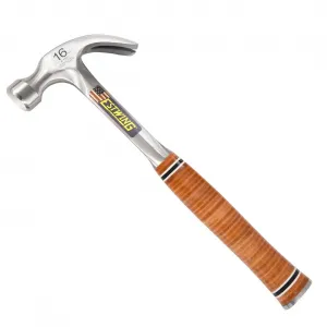 Estwing E16C Estwing 16 Oz. Curved Claw Hammer With Leather Grip