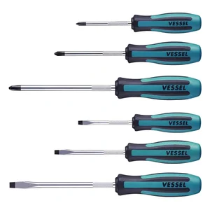 Vesseltools Vessel MEGADORA JAWSFIT 6-Piece Screwdriver Set
