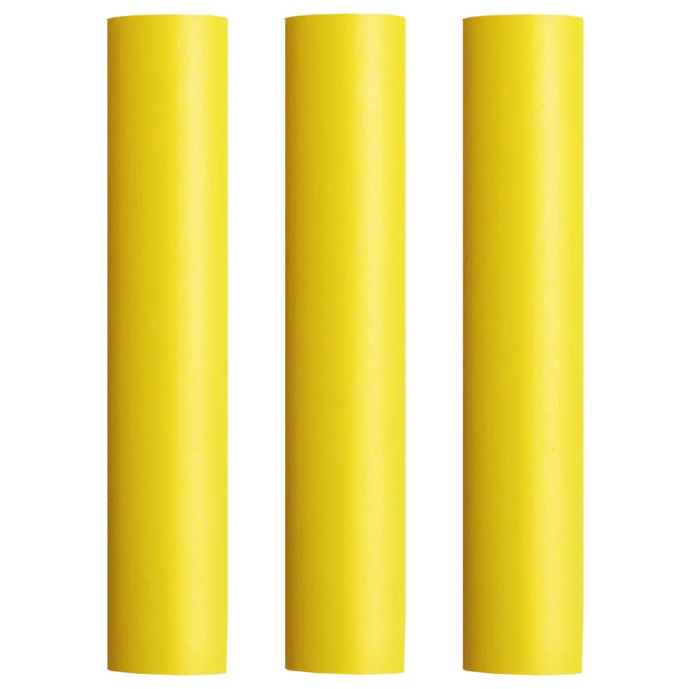 Pacer BEHS1-12YL-3 Yellow Heat Shrink Tubing For Battery Cables - 3-pa