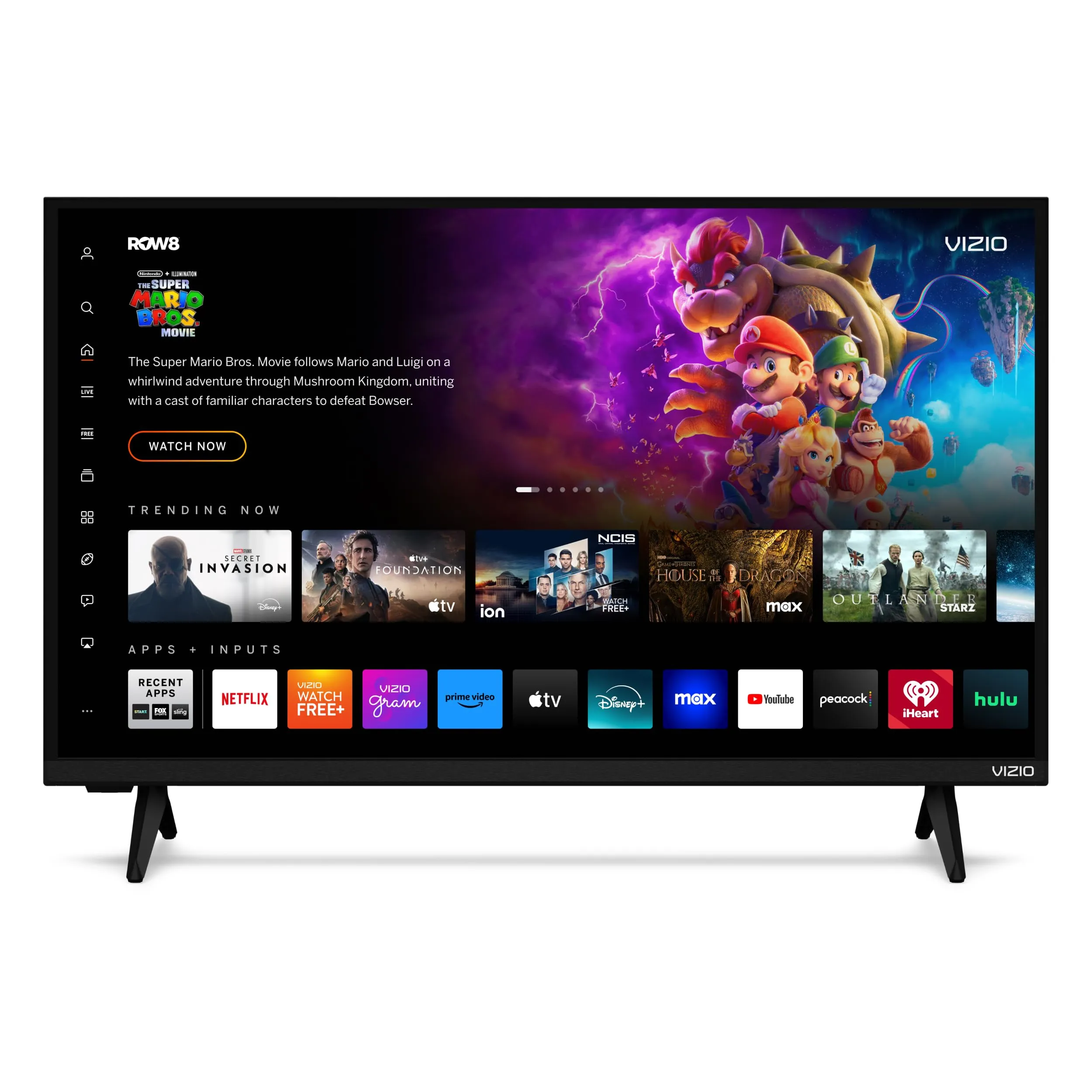 Vizio VHD32M-08 32-inch Hd Smart Tv With Streaming Capabilities