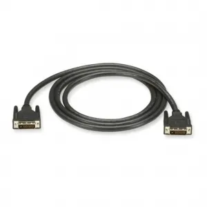 Black EVNDVI02-0025 Dvi-d Dual-link Digital Video Cable - Malemale, 25