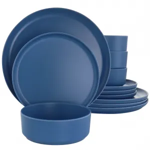 Gibson 135731.12 Home Canyon Crest 12-piece Colorful Melamine Set