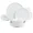 Gibson Gibson Home White Deco 16-Piece Dinnerware Set