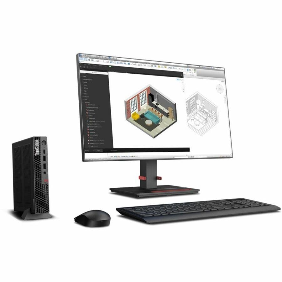 Lenovo 30H0006VUS Thinkstation P3 Tiny, Intel Core I9-14900 Vpro (e-co