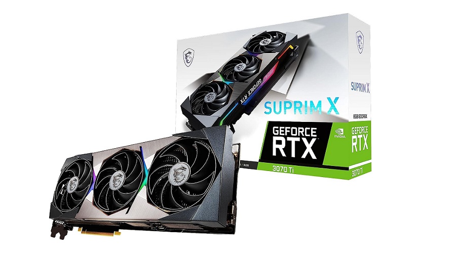 Msi G307TSX8 8gb  Geforce Rtx 3070 Ti Suprim X Pci Express 4.0 Gaming 