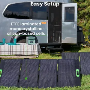 Yoshino SP200 Foldable 200w Monocrystalline Portable Solar Panel