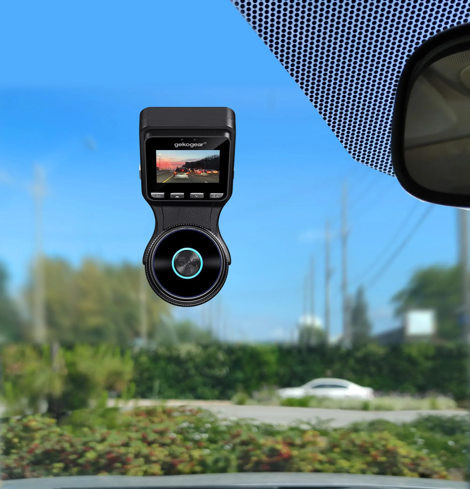 Adesso Orbit D200 Compact 2k Hd Car Dash Cam With Loop Recording