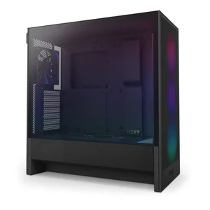 Nzxt NZXT H5 FLOW RGB Mid Tower Case - Dark Tinted Glass