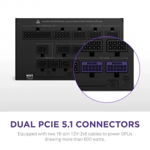 Nzxt PA-5P1BB-US 1500w 80plus Platinum Fully Modular Power Supply