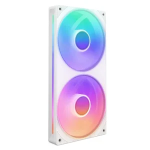 Nzxt NZXT F240 RGB CORE White Fan - 120mm RGB Cooling