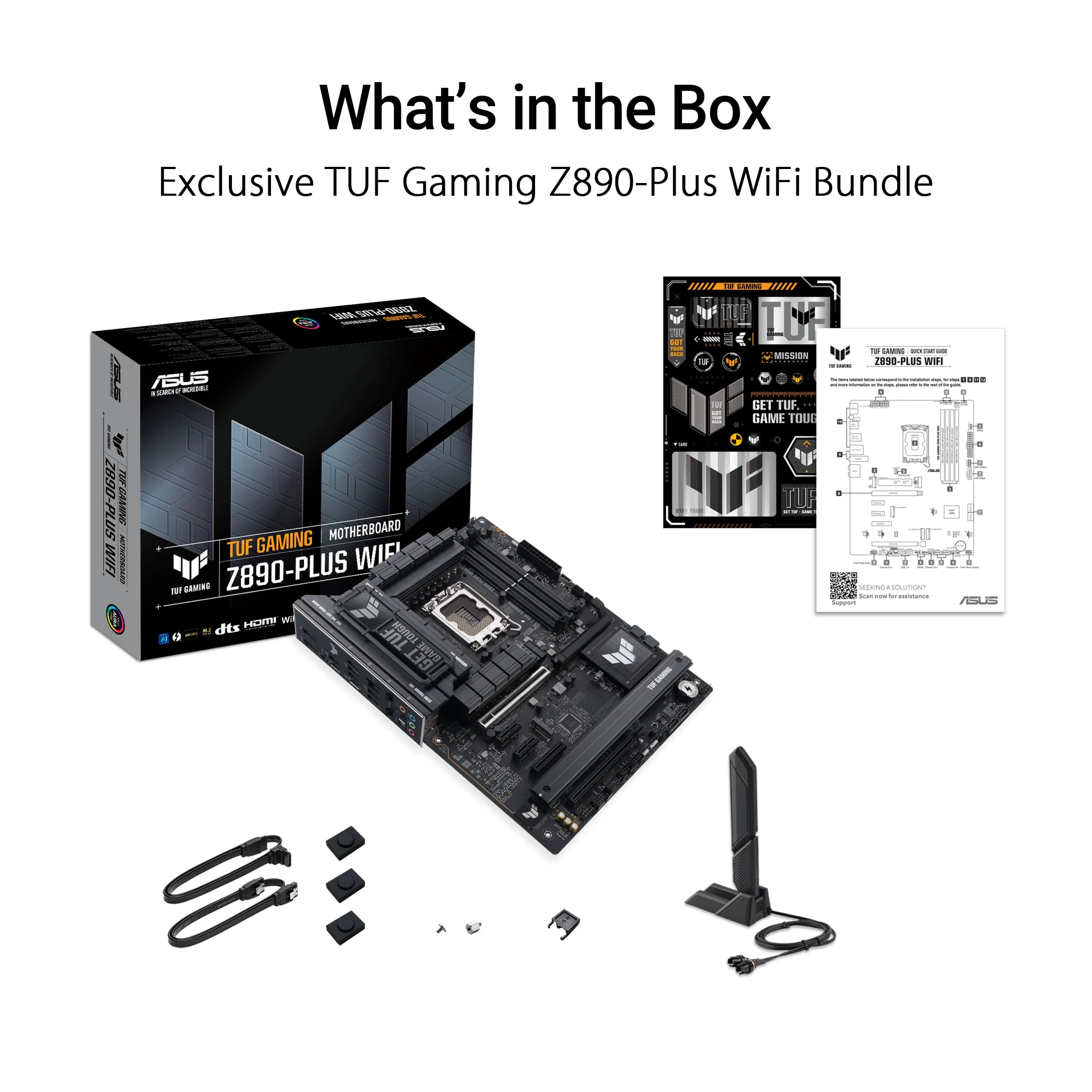 Asus TUF GAMING Z890-PLUS WIFI Tuf Gaming Z890-plus Wifi Atx Motherboa