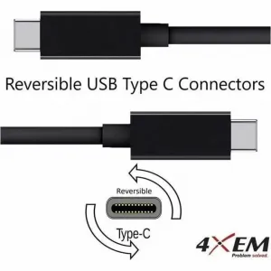 4xem 4X65WTDCHRGKIT10 Laptop Charger Triple Display