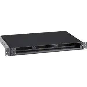 Black JPM407A-R5 Rkmt Fbr Enclosure Non-locking 1u 3-slot