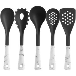 137533.05 | Oster 5 Piece White Marble Nylon Kitchen Tool