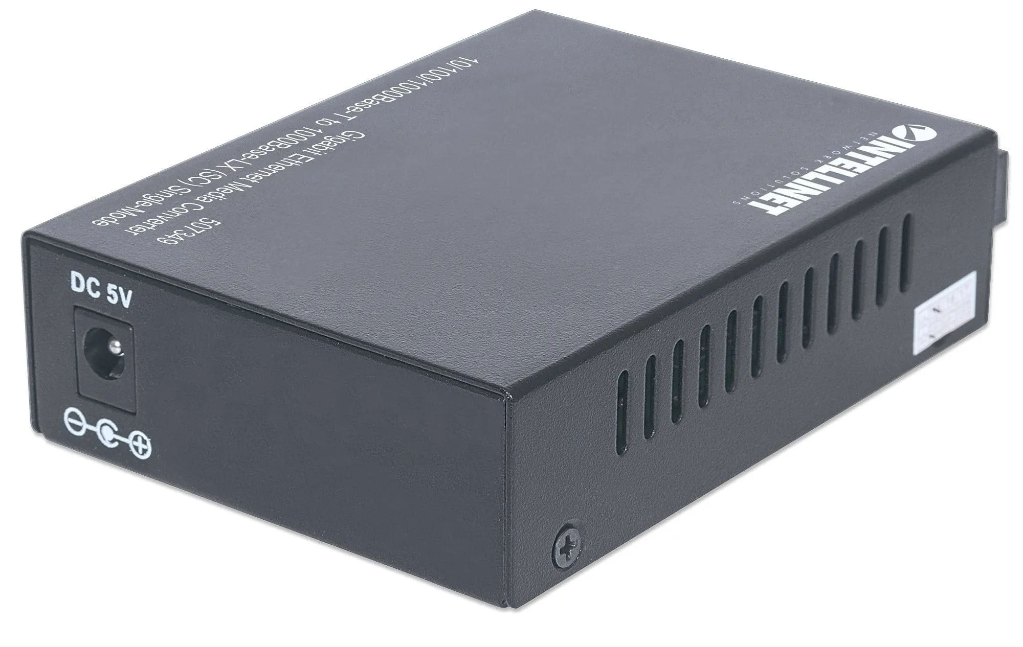 Intellinet 507349 Gigabit Single-mode Fiber Media Converter